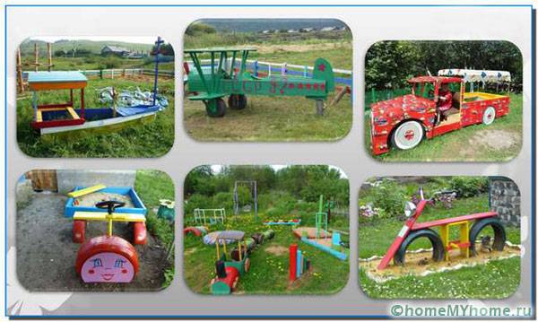 Идеи за превозни средства на детска площадка