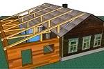 допълнение към проекти от дървена къща