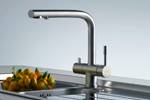 Kitchen faucets with drinking water tap