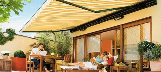 awnings and awnings for terrace and veranda