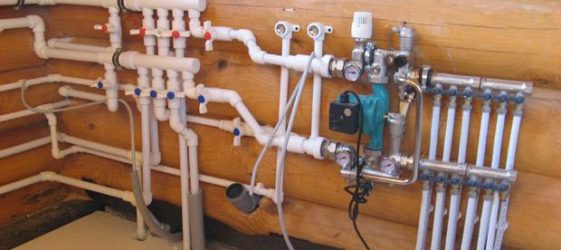 DIY heating in a private house from polypropylene pipes