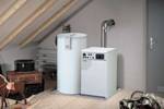 Gas floor boilers for home heating