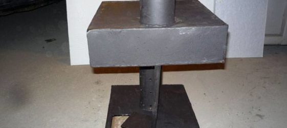 Do-it-yourself stove for working out: drawings, video