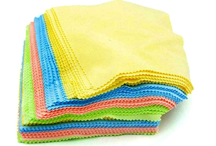 Гъба или кърпа от микрофибър ще помогне при измиването