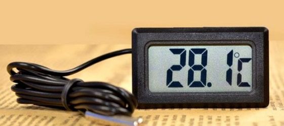 Elektronische thermometer met externe sensor