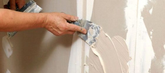 How to properly putty walls