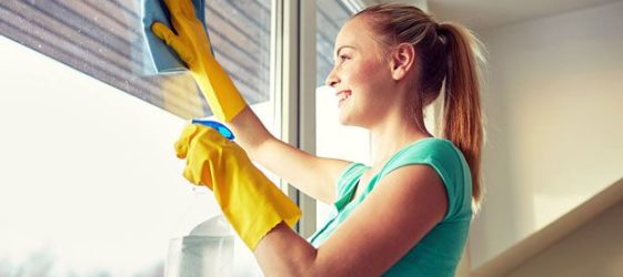 How to clean windows quickly and without streaks