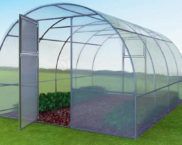 Greenhouses and greenhouses made of polycarbonate: sizes, prices