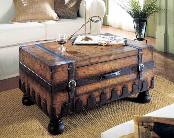 Не можете да вземете със себе си стар куфар на пътуване. Но използването му в интериора е лесно!