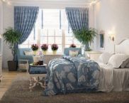 Slaapkamers in Provençaalse stijl: foto, ontwerp
