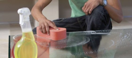 How to wash glue from plastic tape