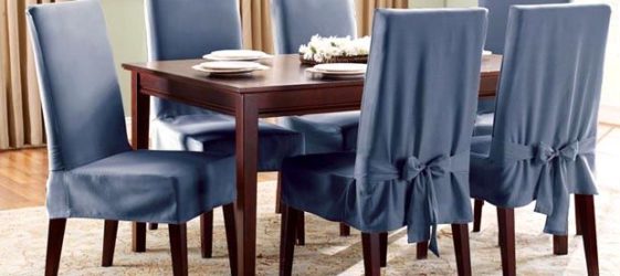 Chair covers with backrest