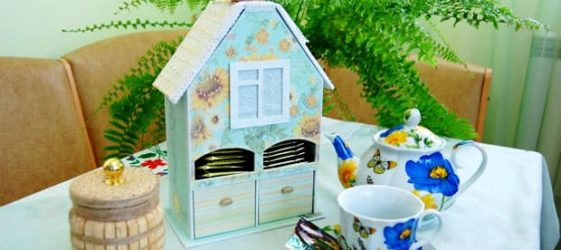 How to make a tea house with your own hands