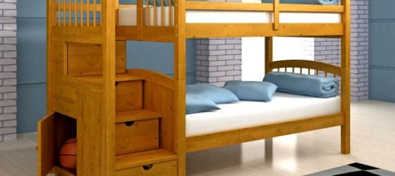 How to make a bunk bed with your own hands