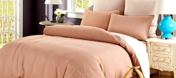 Bed linen sizes: table